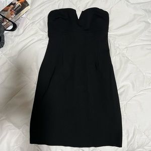 Black mini going out dress